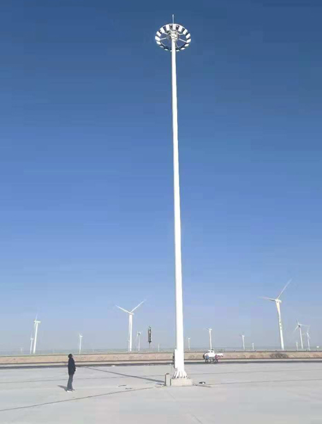 瓜州高速路服务区布尔津高杆灯项目