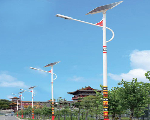 布尔津民族特色路灯