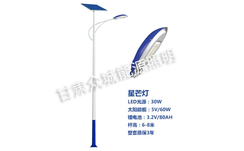 布尔津太阳能路灯核心技术参数解读 布尔津太阳能路灯核心技术参数解读